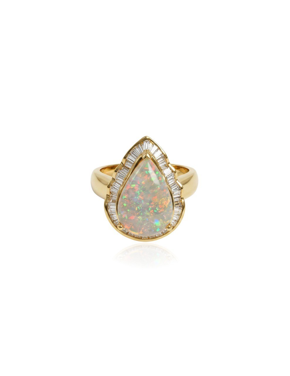 850 YELLOW GOLD RING EC00146YGR