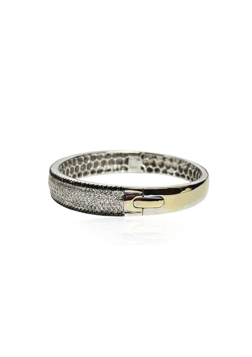 750 WHITE GOLD BANGLE EC00102WGBG
