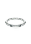 TIFFANY & CO MILGRAIN BAND RING (EC00178PT)