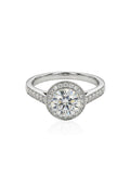 TIFFANY & CO EMBRACE ROUND BRILLIANT ENGAGEMENT RING (EC00179PT)
