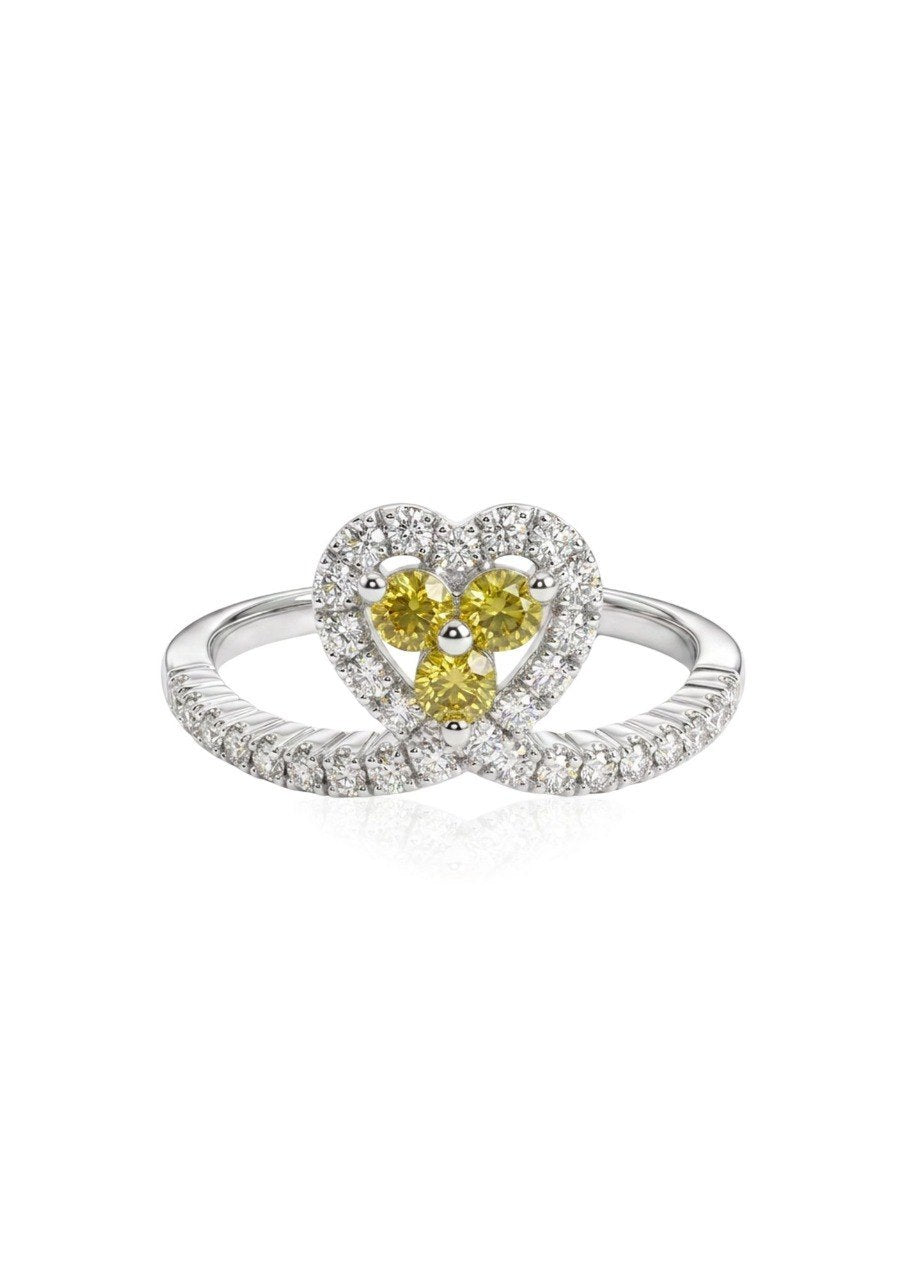 750 WHITE GOLD RING (EC00181WGR)