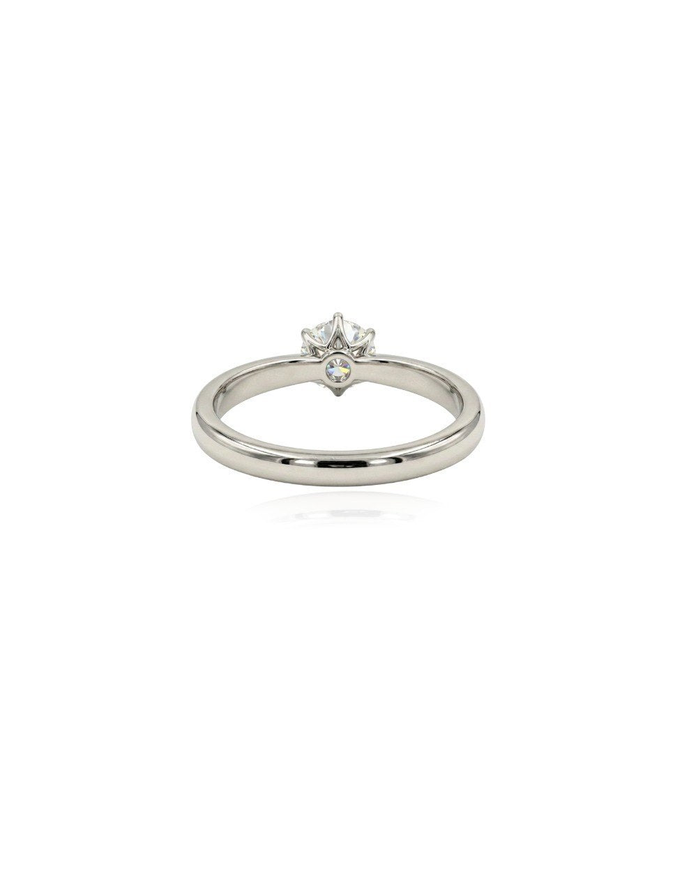 750 WHITE GOLD DIAMOND SOLITARE RING (EC00193WGR)