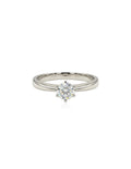 750 WHITE GOLD DIAMOND SOLITARE RING (EC00193WGR)