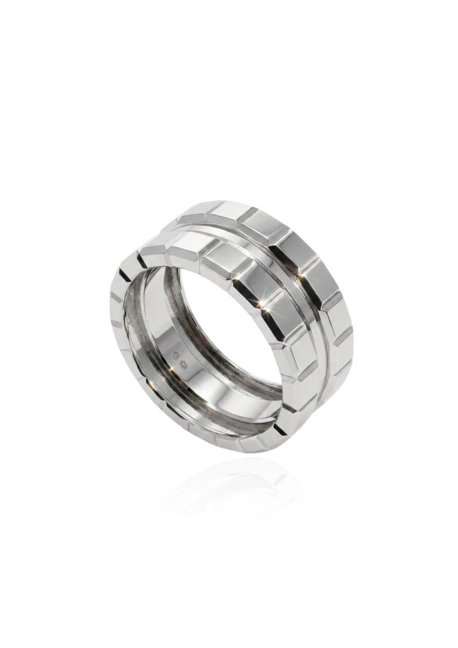 CHOPARD ICE CUBE DOUBLE ROW RING (EC00187WGR)