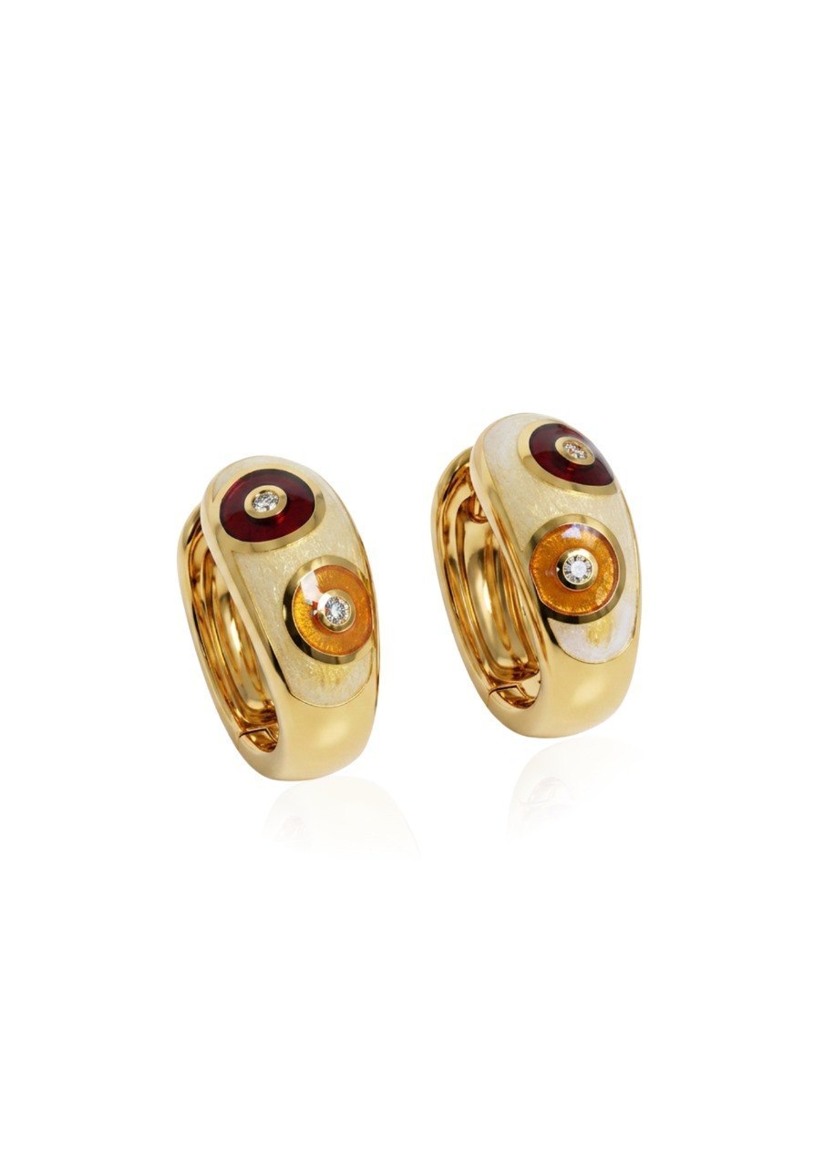 750 YELLOW GOLD EARRINGS (EC00118YGE)