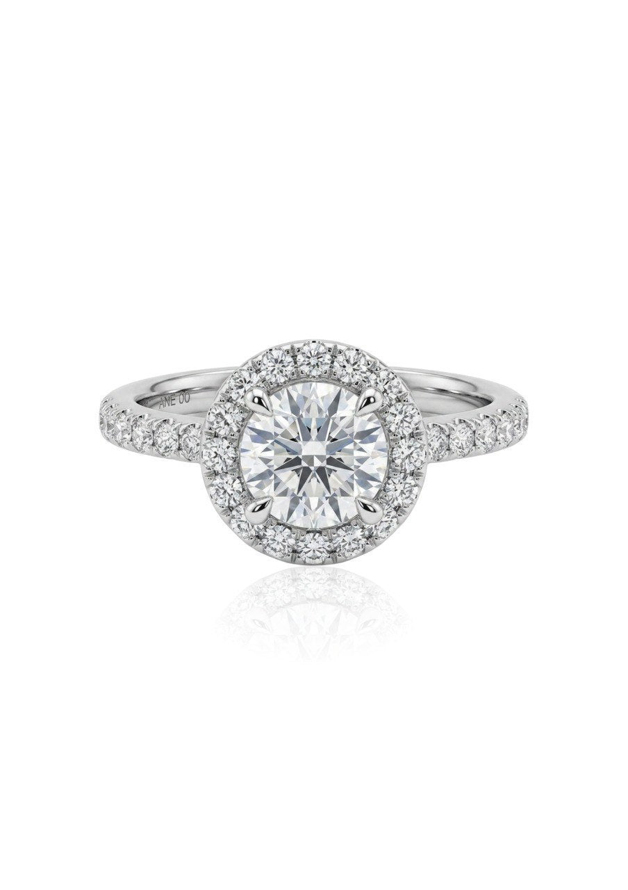 750 DIAMOND WHITE GOLD RING (EC00185WGR)