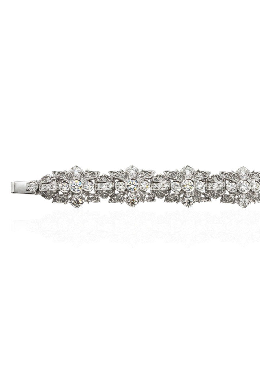 750 WHITE GOLD BRACELET (EC00114WGB)