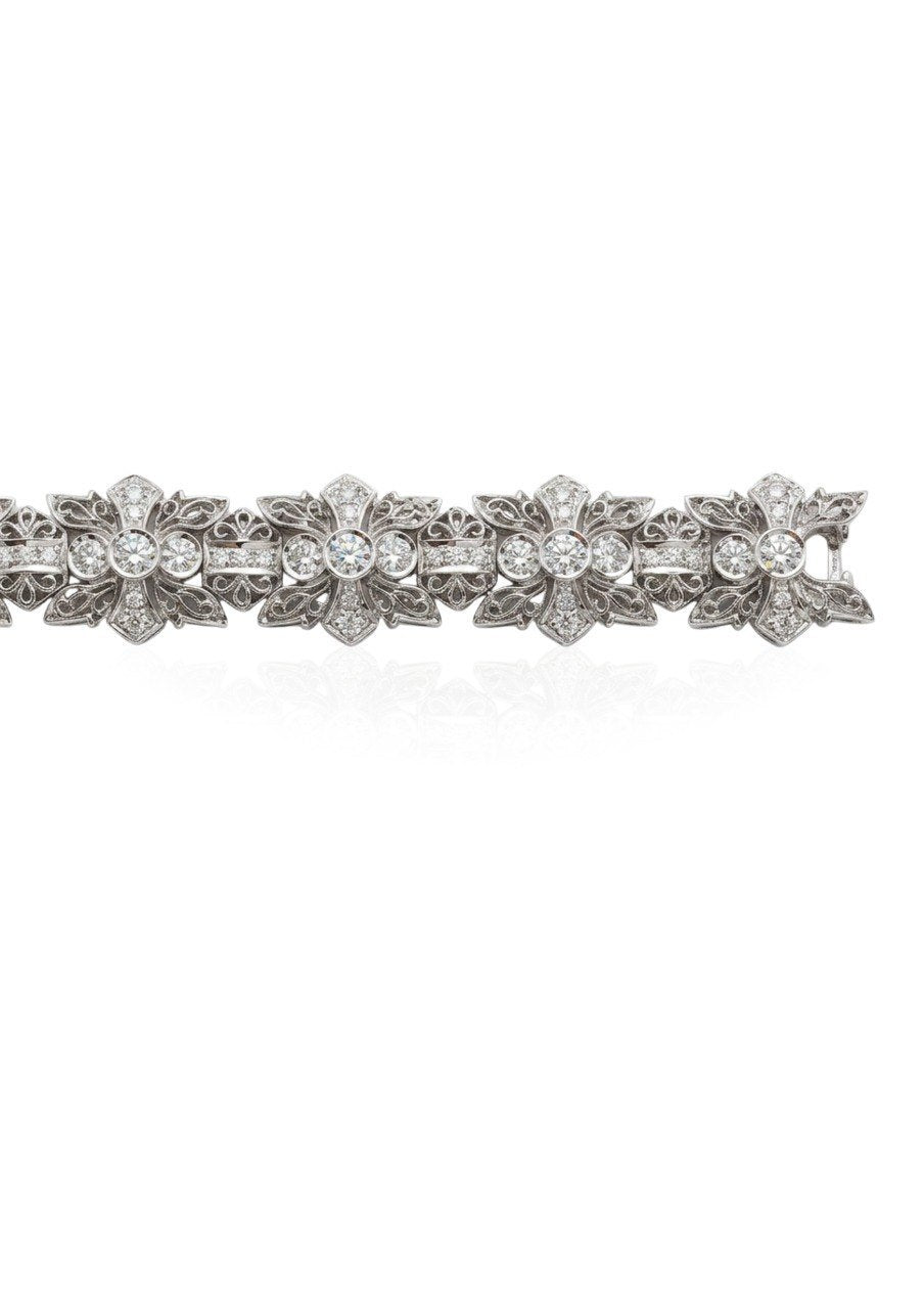 750 WHITE GOLD BRACELET (EC00114WGB)