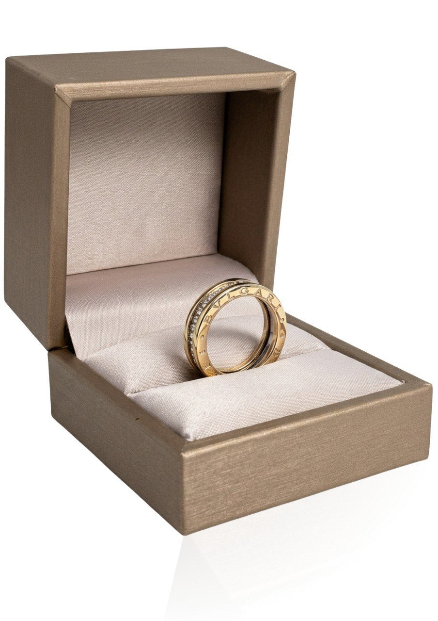 BVLGARI B . ZERO 1 ROCK 1 BAND RING (EC00175WGR)