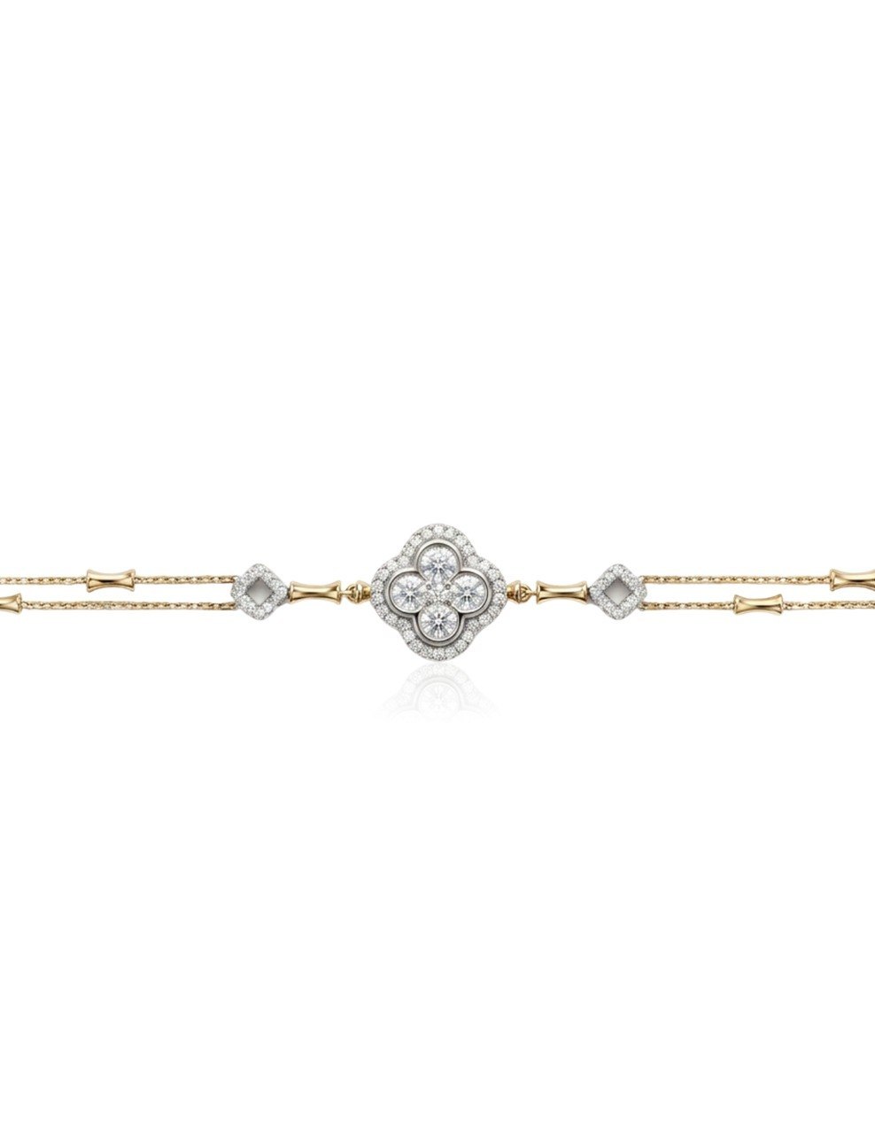 750 ROSE GOLD DIAMOND BRACELET (EC00119RGB)
