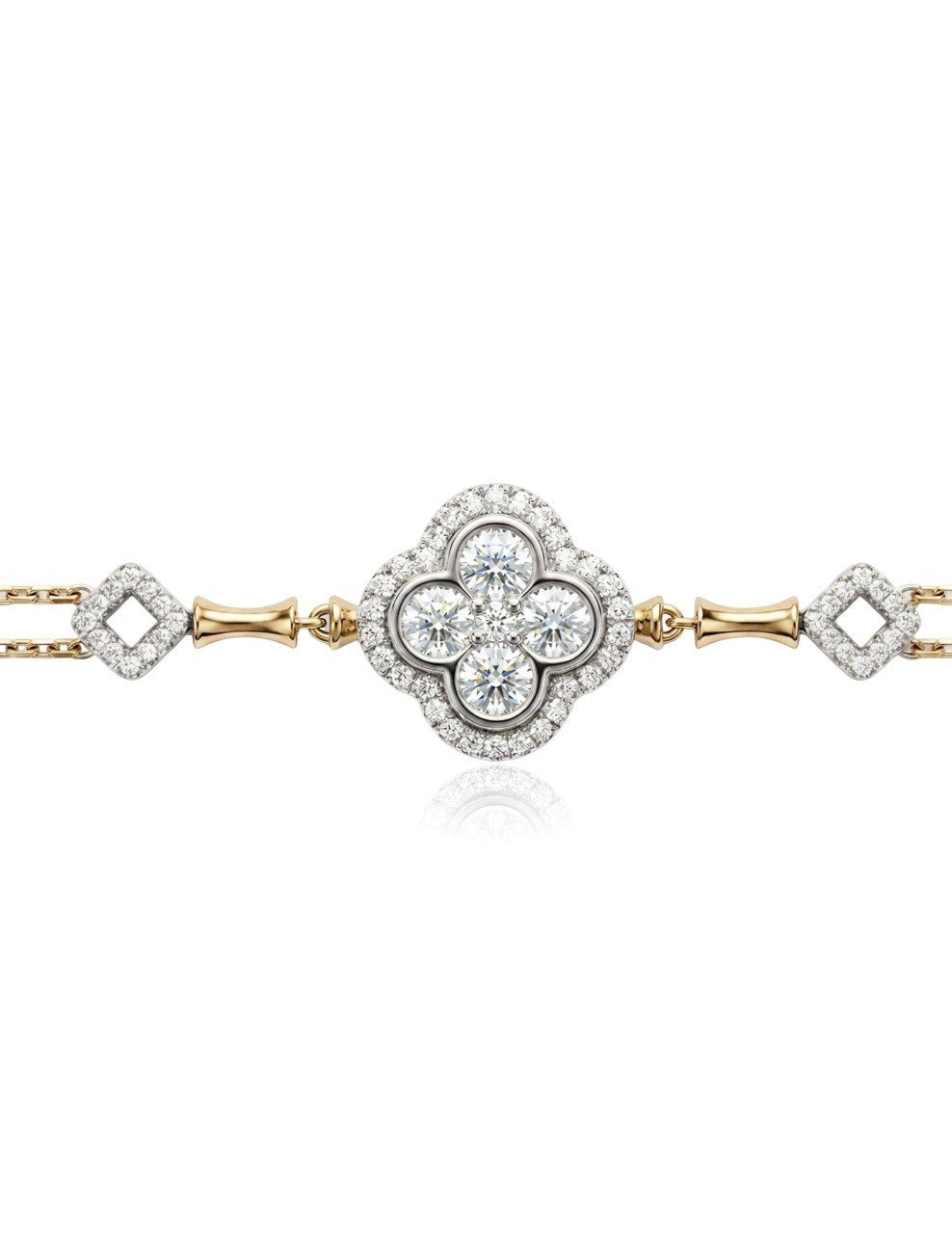 750 ROSE GOLD DIAMOND BRACELET (EC00119RGB)