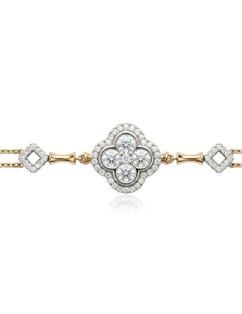 750 ROSE GOLD DIAMOND BRACELET (EC00119RGB)