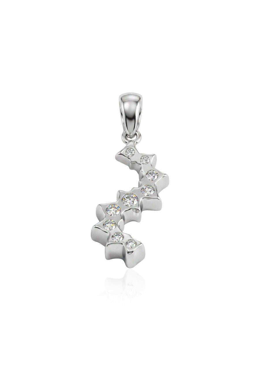 750 WHITE GOLD DIAMOND PENDANT (EC00126WGP)
