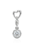 750 WHITE GOLD DIAMOND PENDANT (EC00124WGP)