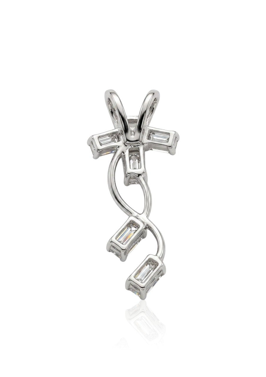 750 WHITE GOLD DIAMOND PENDANT (EC00123WGP)