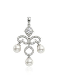 750 WHITE GOLD DIAMOND PENDANT (EC00121WGP)