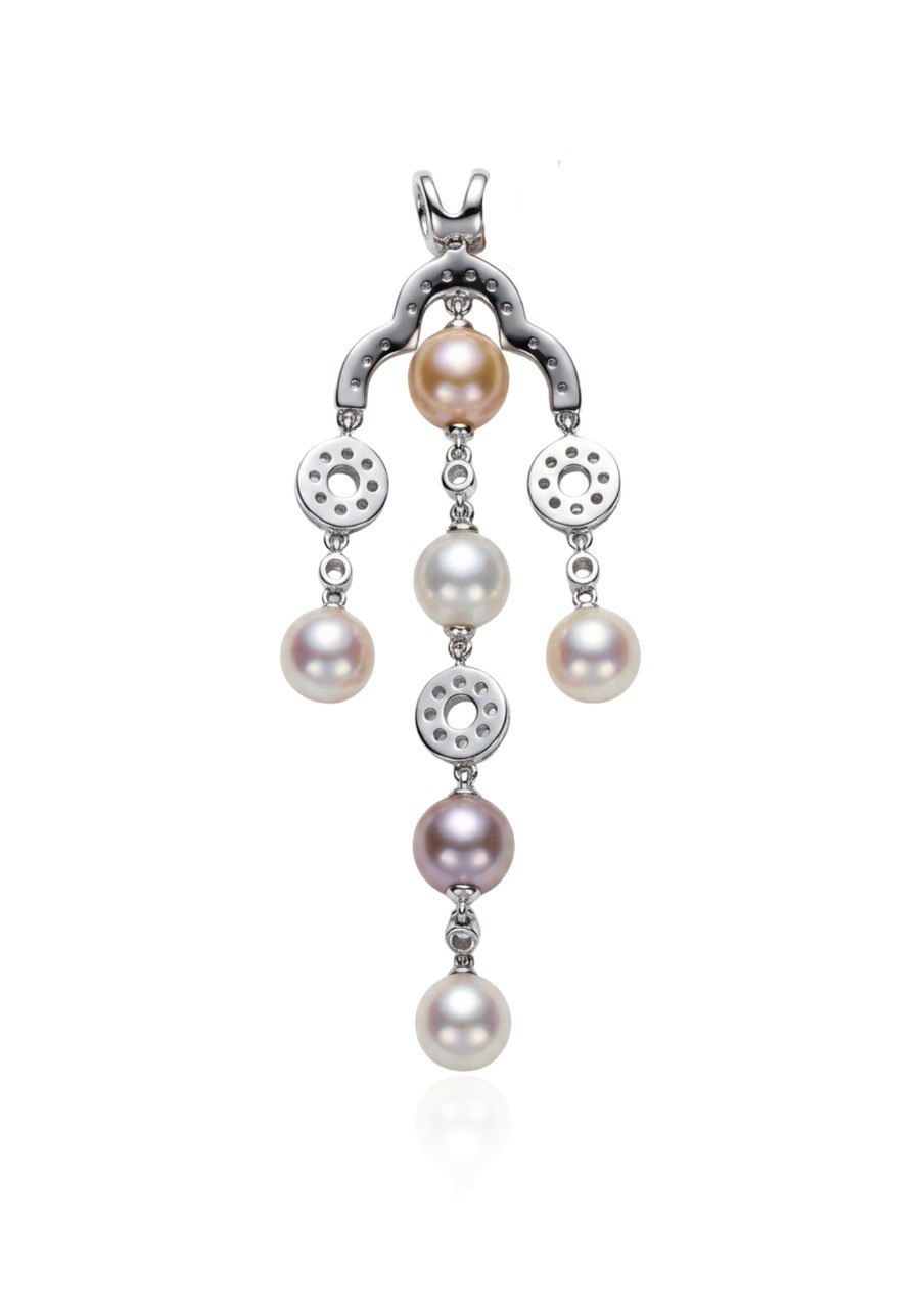 750 WHITE GOLD DIAMOND PENDANT (EC00120WGP)
