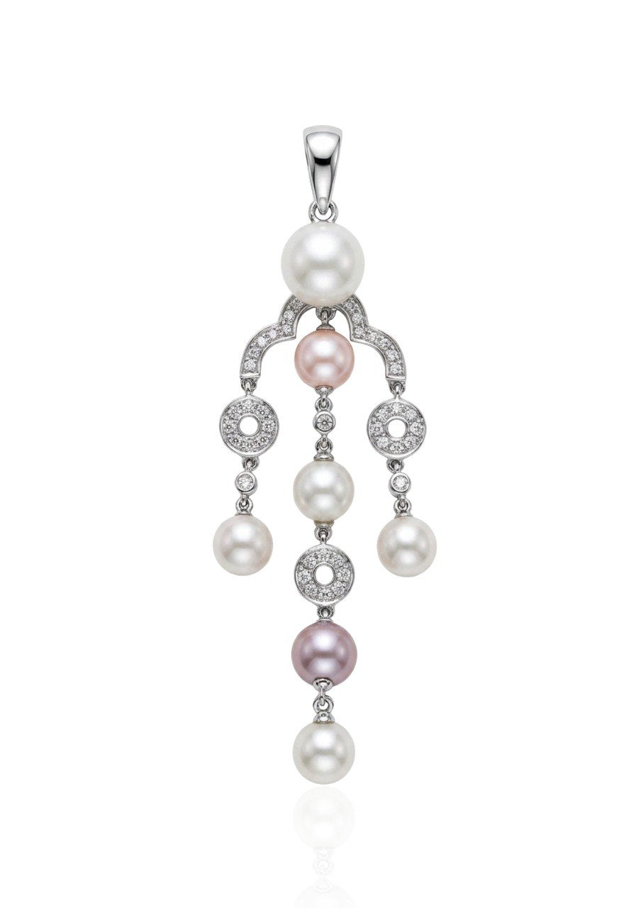 750 WHITE GOLD DIAMOND PENDANT (EC00120WGP)
