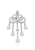 750 WHITE GOLD DIAMOND PENDANT (EC00119WGP)