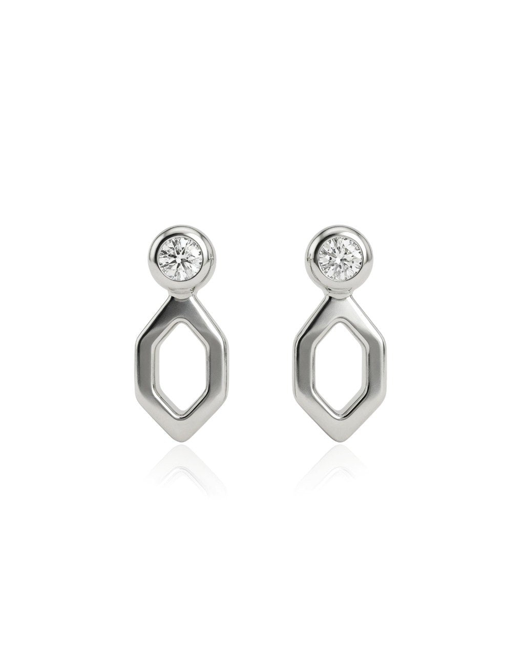 750 WHITE GOLD DIAMOND EARRINGS (EC00123WGE)