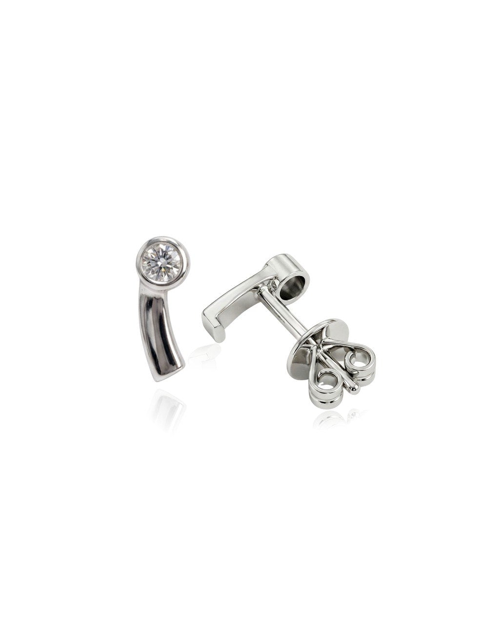 750 WHITE GOLD DIAMOND EARRINGS (EC00121WGE)