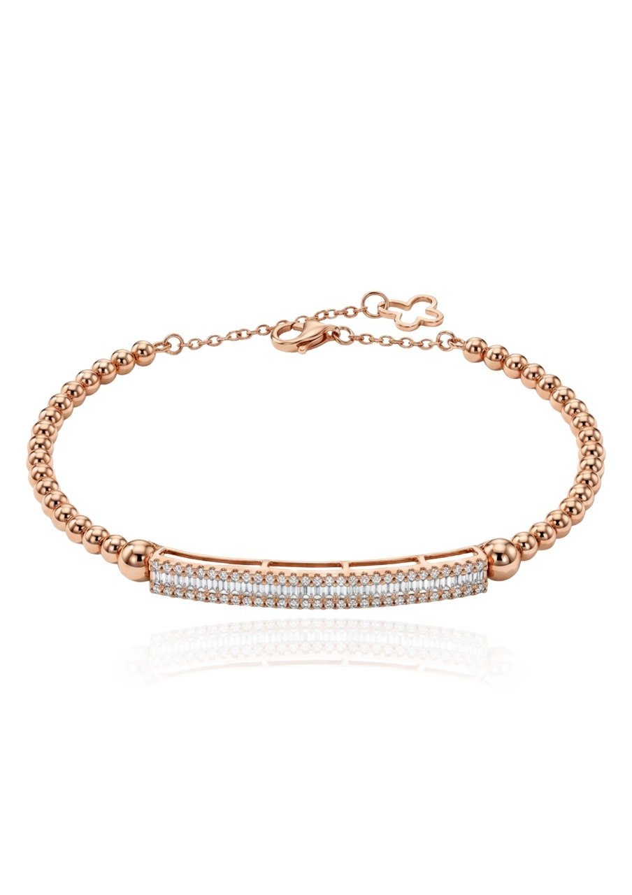 750 YELLOW GOLD DIAMOND BANGLE (EC00120YGBG)