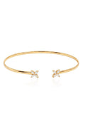 750 YELLOW GOLD DIAMOND BANGLE (EC00121YGBG)