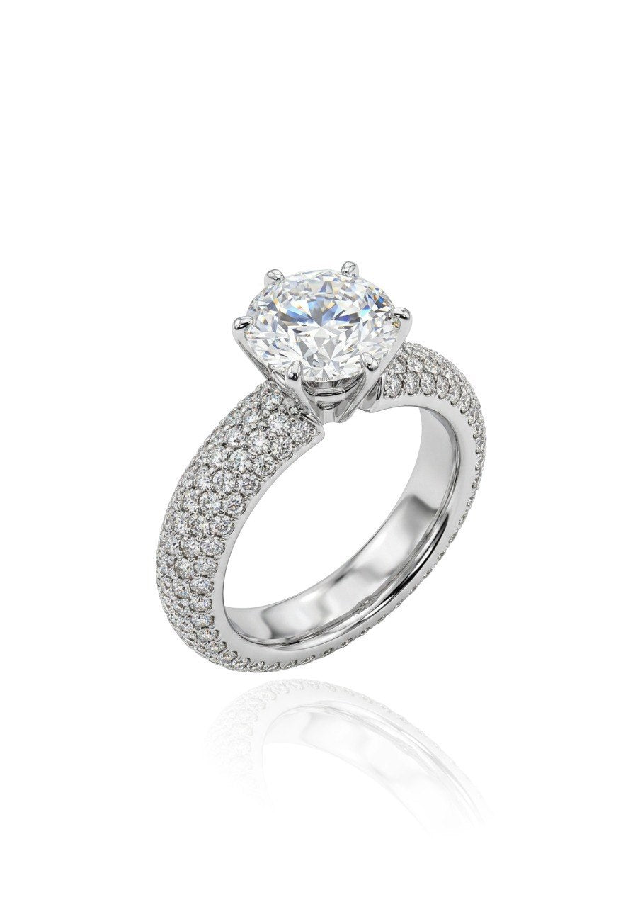 750 WHITE GOLD DIAMOND RING (EC00198WGR)