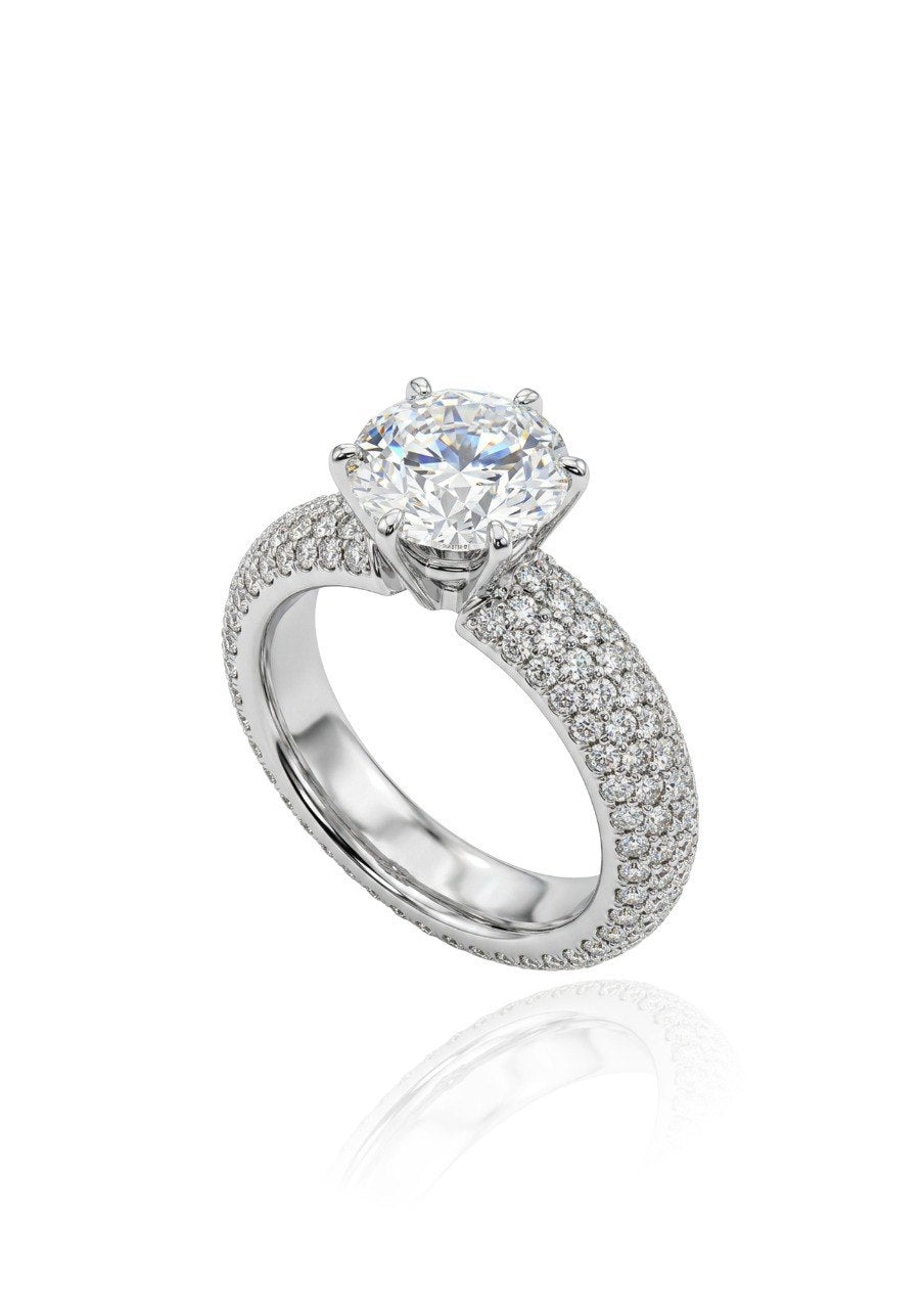 750 WHITE GOLD DIAMOND RING (EC00198WGR)