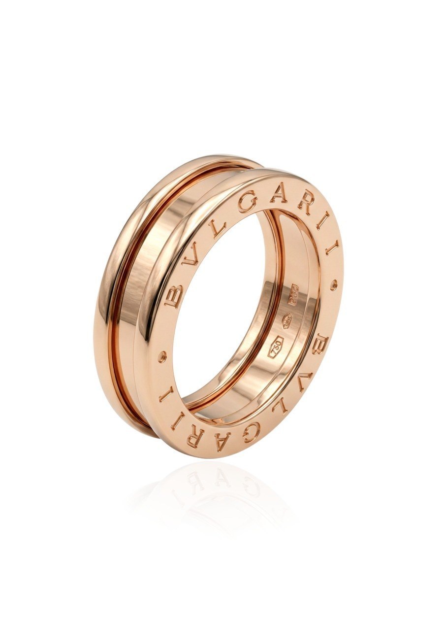 BVLGARI B. ZERO 1 CLASSIC ROSE GOLD RING (EC00199RGR)