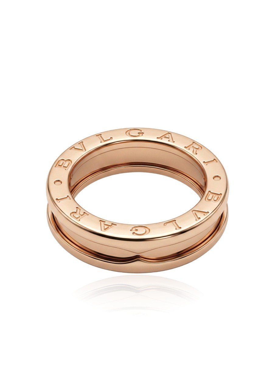 BVLGARI B. ZERO 1 CLASSIC ROSE GOLD RING (EC00199RGR)