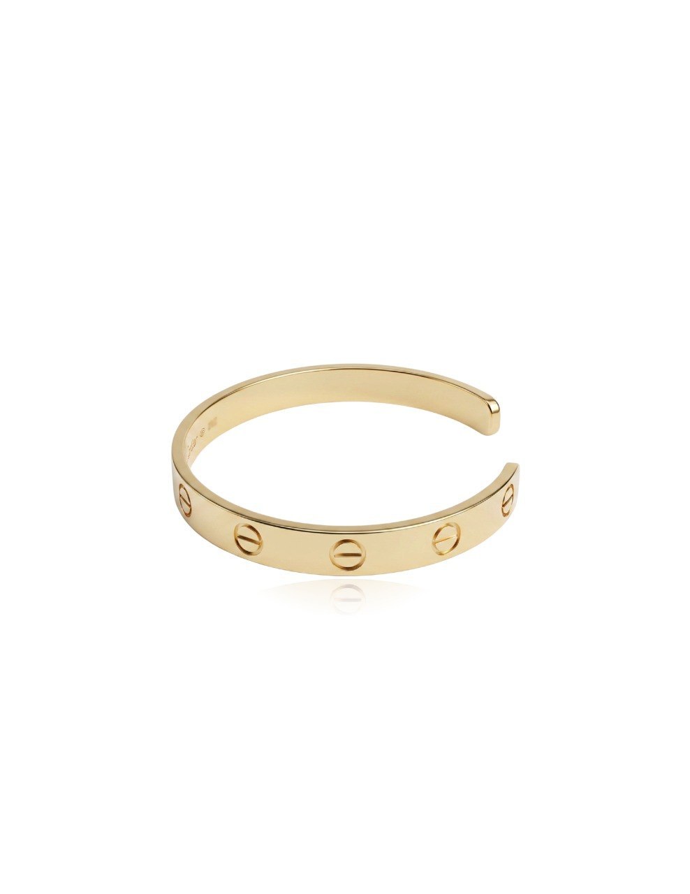 CARTIER LOVE CUFF ROSE GOLD BANGLE (EC00124RGBG)
