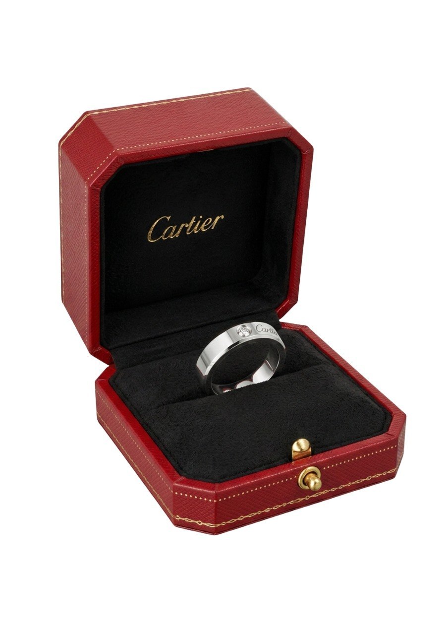 CARTIER C DE CARTIER WEDDING BAND (EC001112PTR)