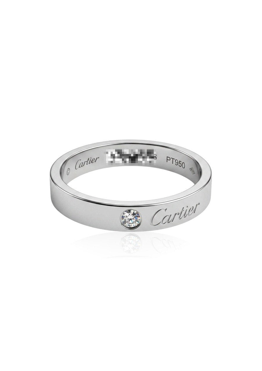 CARTIER C DE CARTIER WEDDING BAND (EC001112PTR)