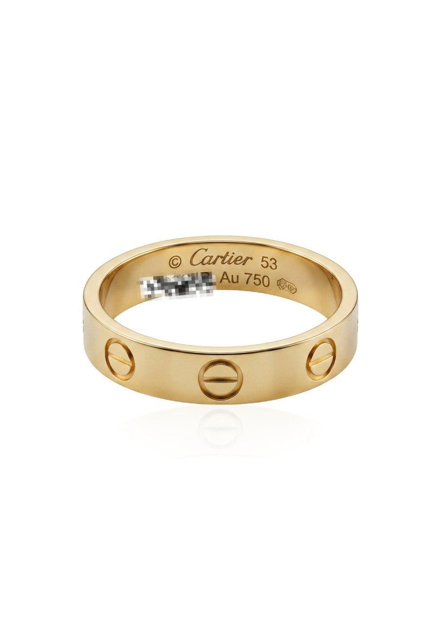 CARTIER LOVE COLLECTION YELLOW GOLD RING (EC001108YGR)