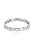 CARTIER LOVE COLLECTION WHITE GOLD BANGLE (EC00125WGBG)