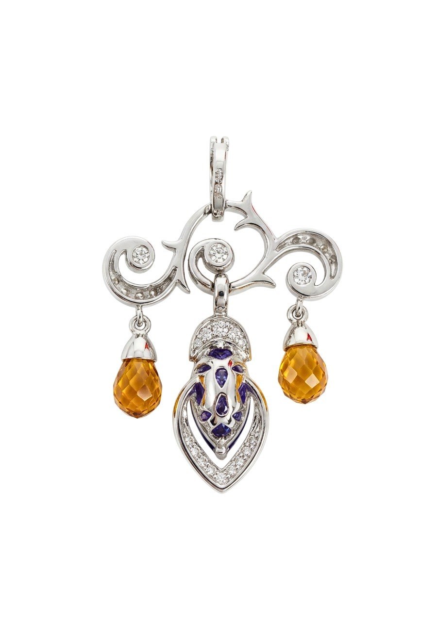 750 WHITE GOLD PENDANT EC00113WGP