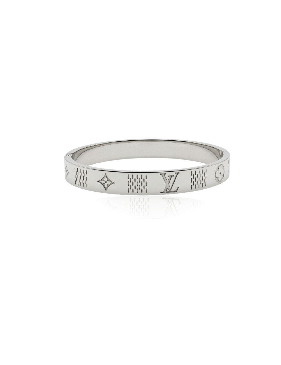 LOUIS VUITTON DAMIER STAPLES BANGLE (EC00114BBG)