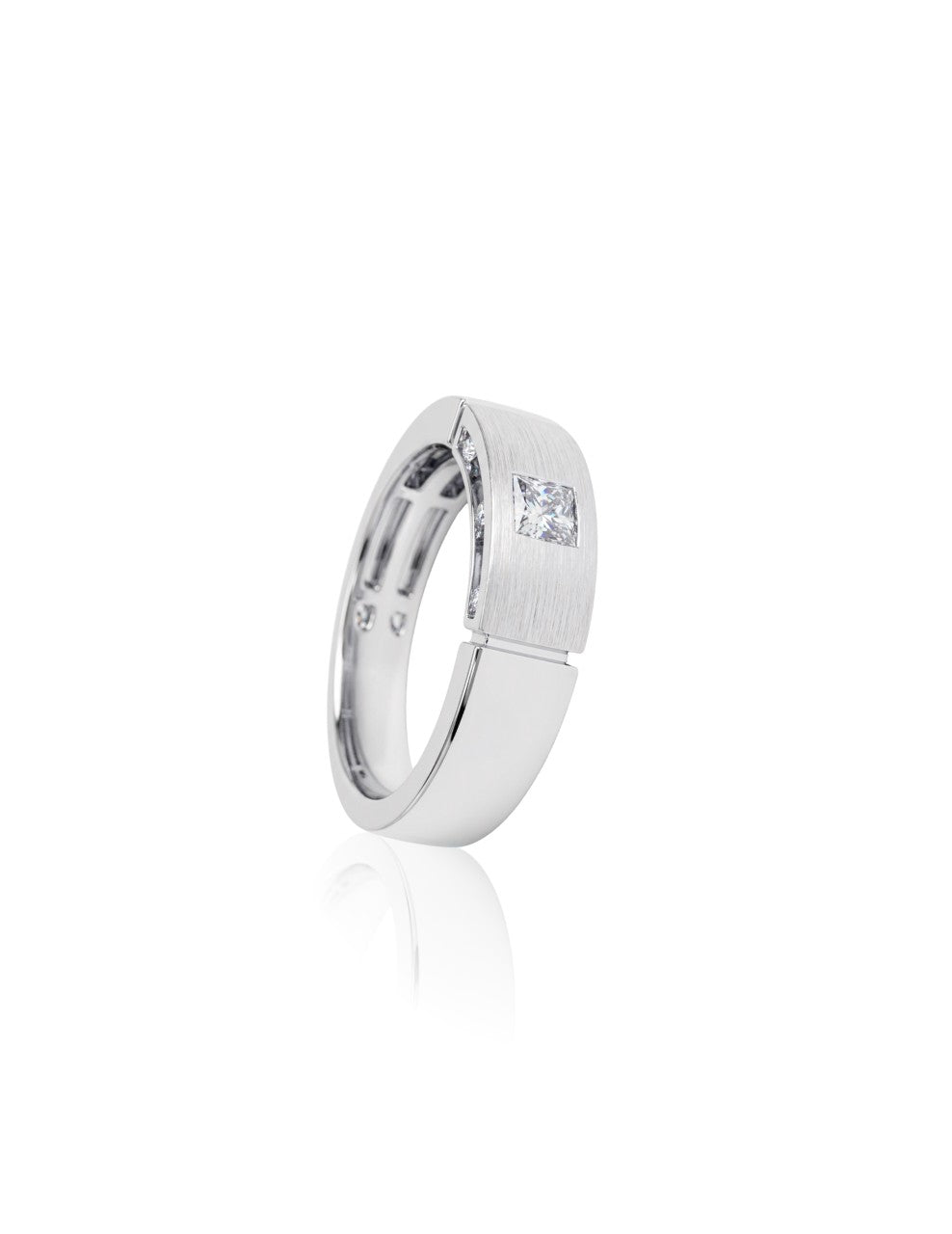 750 WHITE GOLD RING EC00116WGR