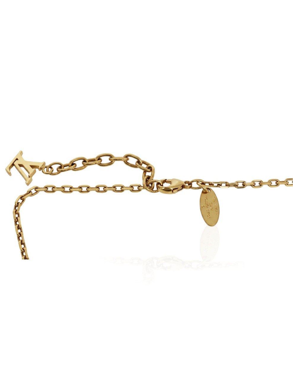 LOUIS VUITTON COLLIER GAMBIT NECKLACE (EC00121BC)