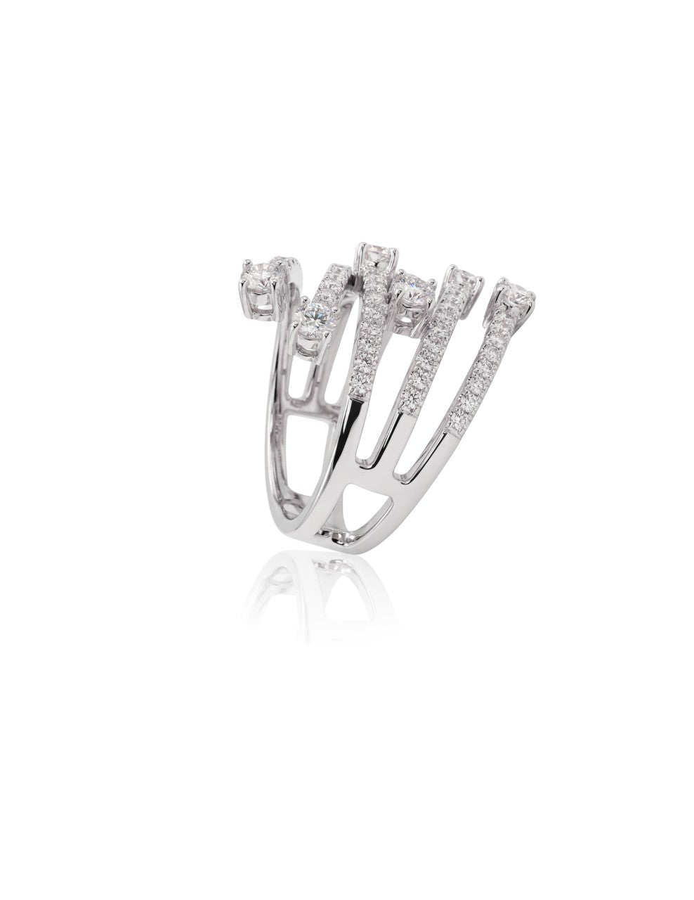 750 WHITE GOLD RING EC00122WGR