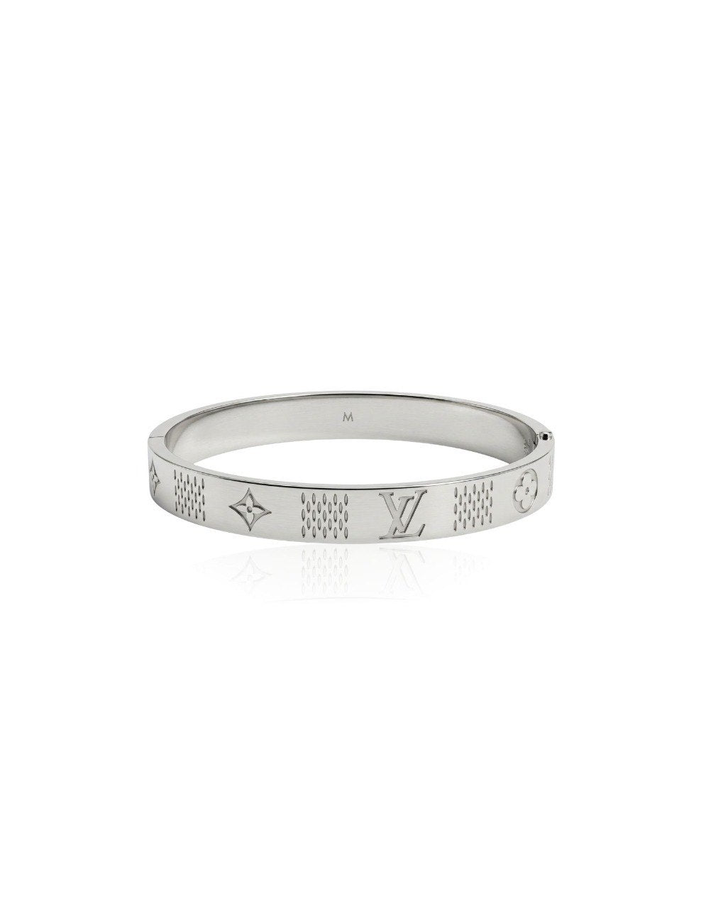 LOUIS VUITTON DAMIER STAPLES BANGLE (EC00114BBG)