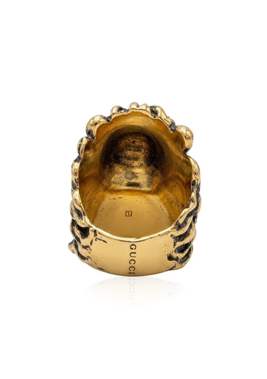 GUCCI LION HEAD RING (EC00172BR)
