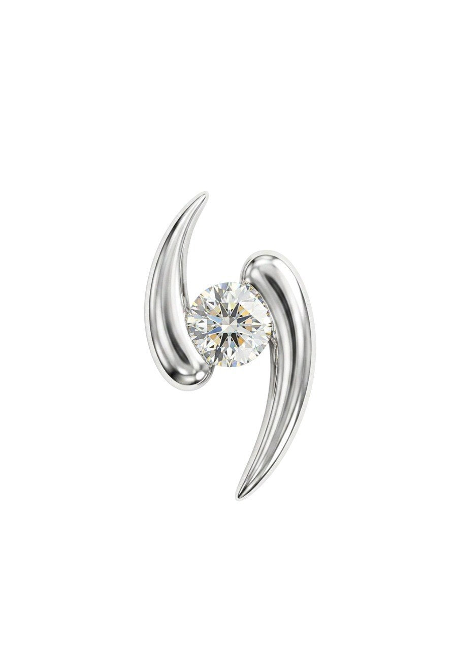 750 WHITE GOLD PENDANT EC00108WGP
