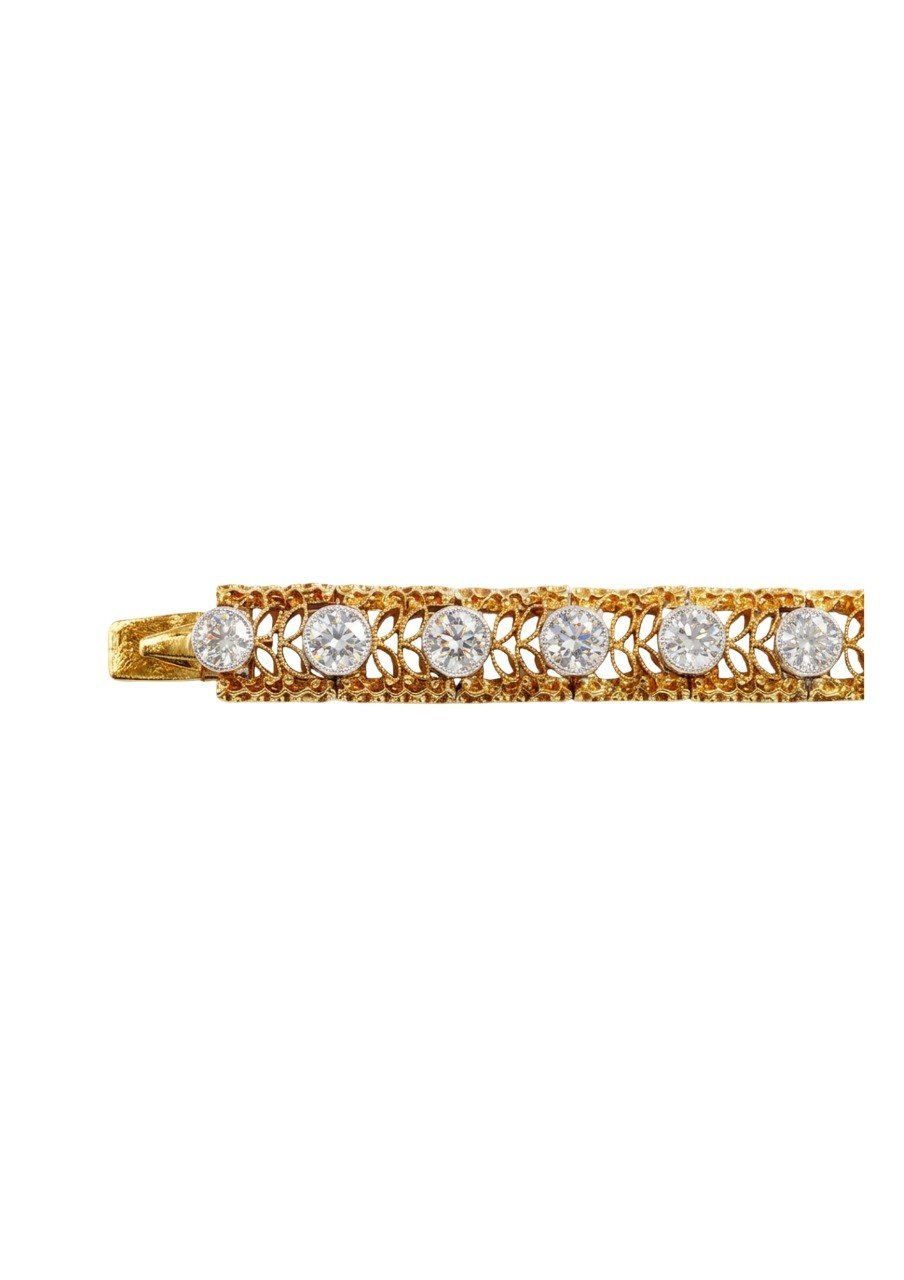 750 YELLOW GOLD BRACELET EC00110YGB