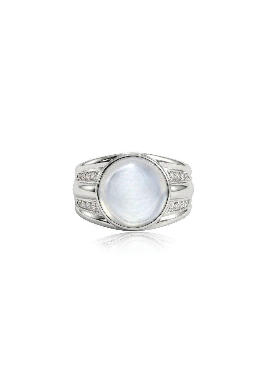 750 WHITE GOLD RING EC00166WGR