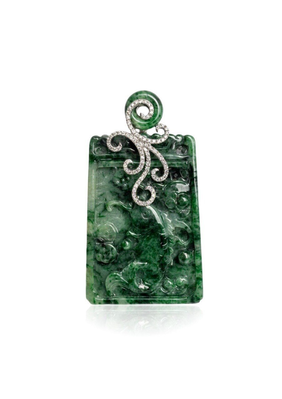 750 WHITE GOLD PENDANT EC00114WGP