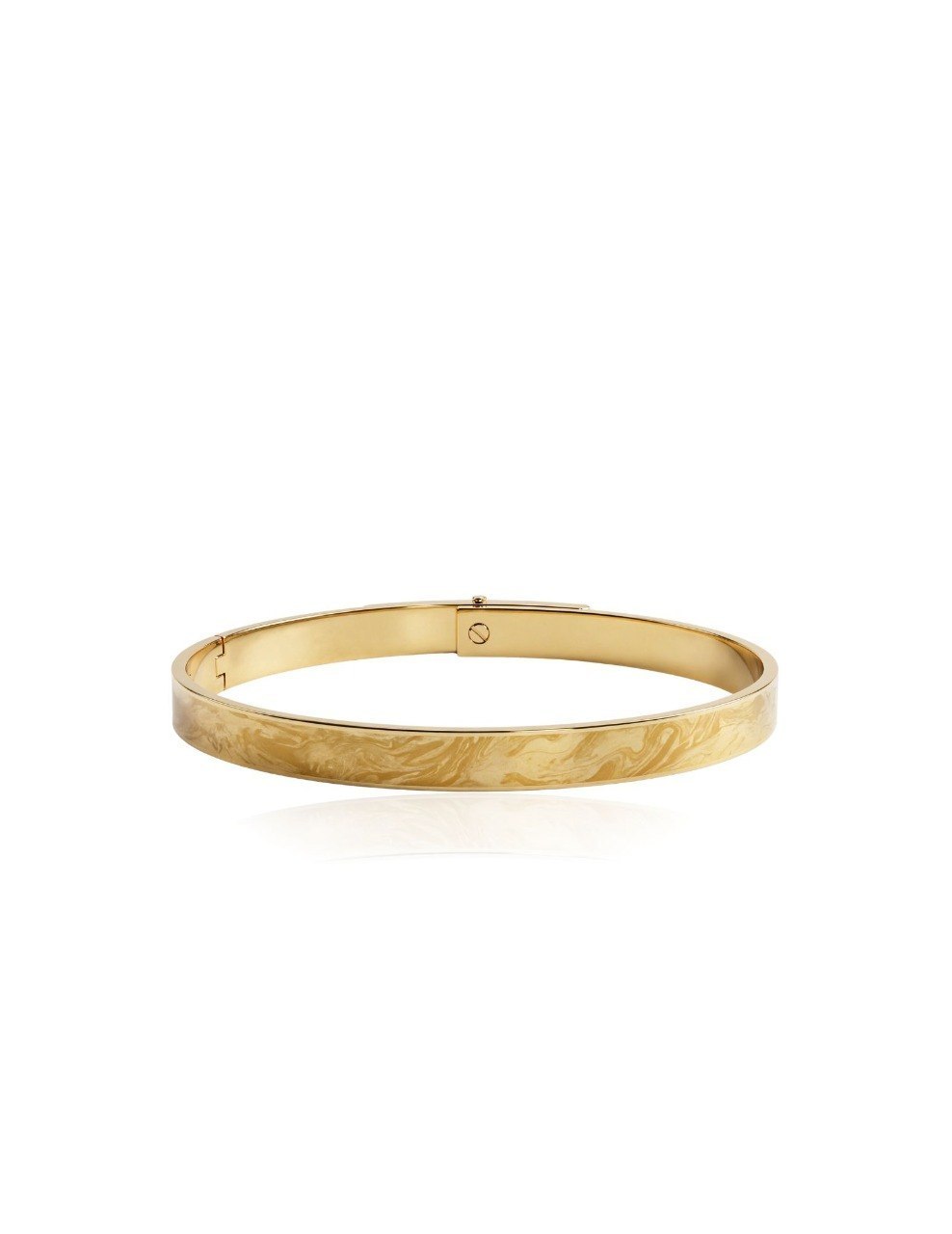 HERMES KELLY BANGLE BRACELET TURN LOCK (EC00113RGBG)