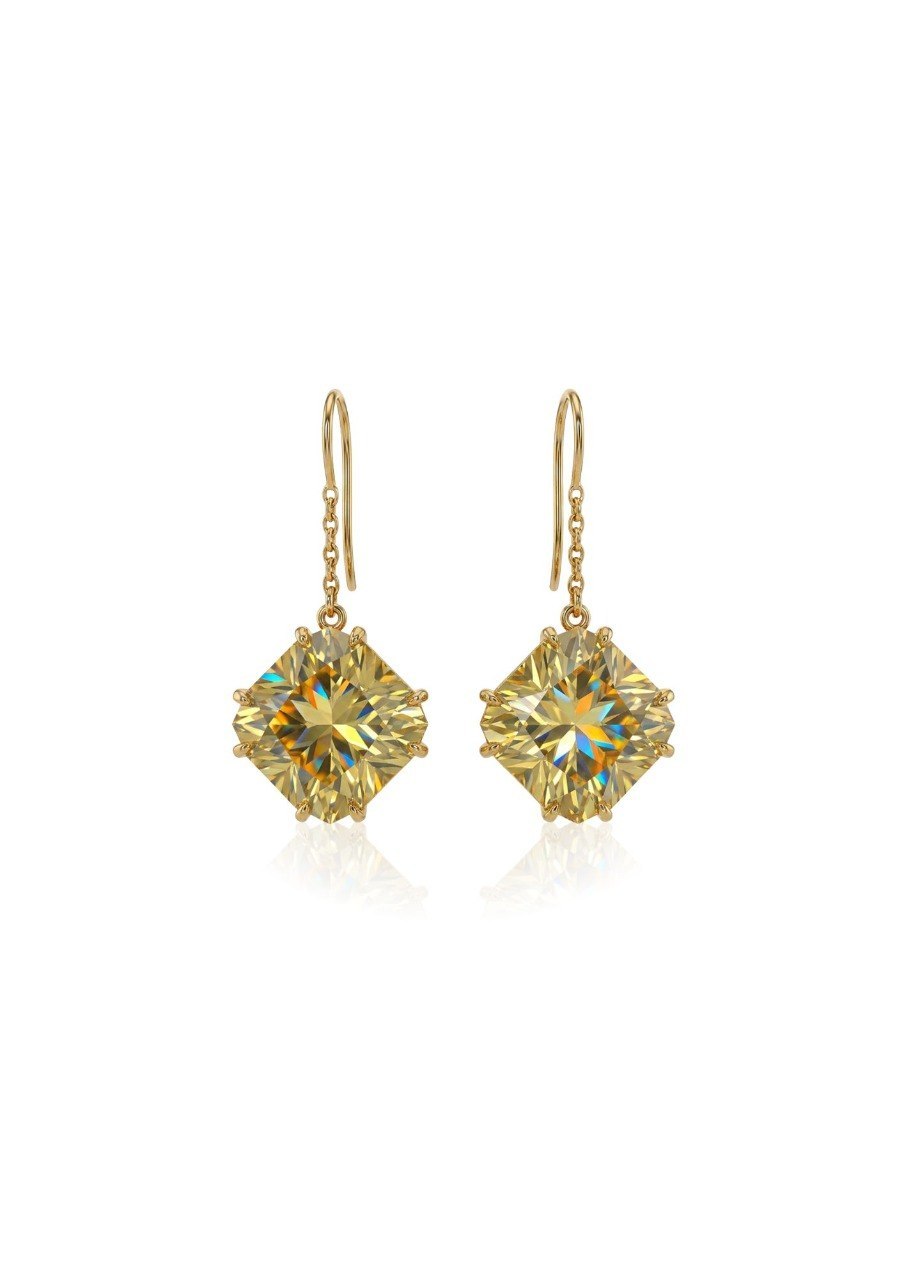 750 YELLOW GOLD EARRINGS EC00115YGE