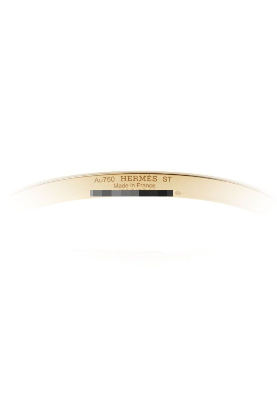 HERMES KELLY BANGLE BRACELET TURN LOCK (EC00113RGBG)